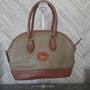 Dooney & Bourke Pebbled Leather Satchel